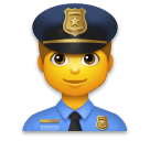 Openmoji👮‍♂️ Man Police Officer