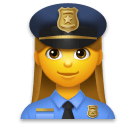 Openmoji👮‍♀️ Mulher Polícia
