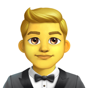 Openmoji🤵‍♂️ Man in Tuxedo