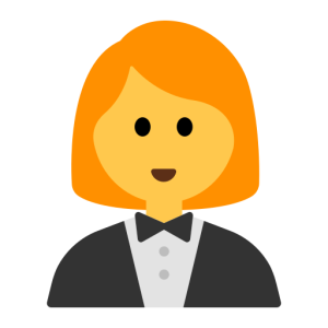 Emojidex 🤵 Person in Tuxedo