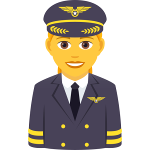 Joypixels 👩‍✈️ Woman Pilot