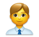 Openmoji👨‍💼 Man Office Worker