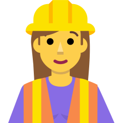 Openmoji👷‍♀️ Woman Construction Worker