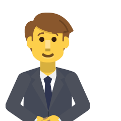 Emojidex 👨‍💼 Man Office Worker