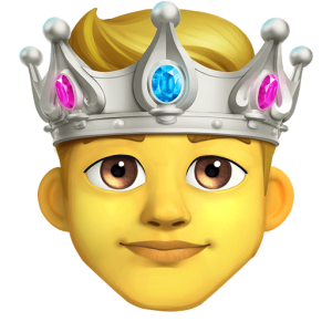 Emojidex 🫅 Person with Crown