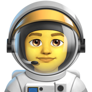 Openmoji👨‍🚀 Man Astronaut