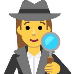Emojidex 🕵️‍♀️ Woman Detective