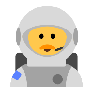 Emojidex 👨‍🚀 Man Astronaut