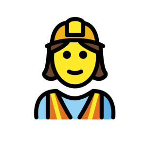 Messenger👷‍♀️ Woman Construction Worker