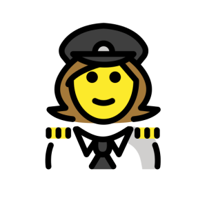 Joypixels 🧑‍✈️👨‍✈️👩‍✈️ Pilots