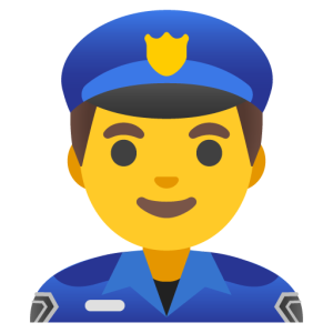 Google 👮‍♂️ Man Police Officer
