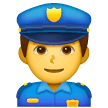 Samsung 👮‍♂️ Man Police Officer