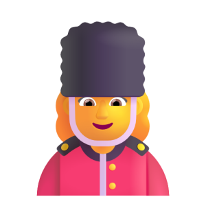 Microsoft 💂‍♀️ Woman Guard