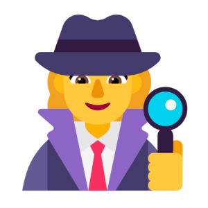 Microsoft 🕵️‍♀️ Woman Detective