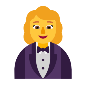 Whatsapp 🤵‍♀️ Woman in Tuxedo