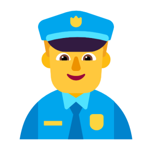 Microsoft 👮‍♂️ Man Police Officer