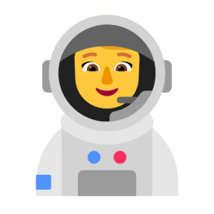 Microsoft 👩‍🚀 Woman Astronaut