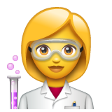 Whatsapp 👩‍🔬 Woman Scientist