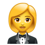 Whatsapp 🤵 Person in Tuxedo