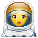 Whatsapp 👩‍🚀 Woman Astronaut