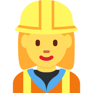 Whatsapp 👷‍♀️ Woman Construction Worker