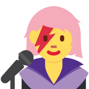 Twitter 👩‍🎤 Woman Singer