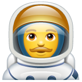 Whatsapp 👨‍🚀 Man Astronaut