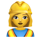 Facebook 👷‍♀️ Woman Construction Worker