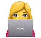 Joypixels 👩‍💻 Woman Technologist