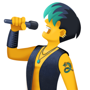 Facebook 👨‍🎤 Man Singer