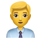 Skype 👨‍💼 Man Office Worker