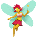 Apple 🧚‍♀️ Woman Fairy