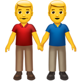 Apple 👬 Men Holding Hands