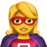 Apple 🦸‍♀️ Woman Superhero