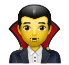 Joypixels 🧛‍♂️ Man Vampire