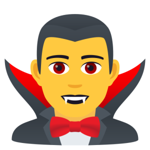 Openmoji🧛‍♂️ Man Vampire