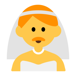 Joypixels 👰 Person with Veil