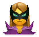 Openmoji🦹‍♀️ Woman Supervillain