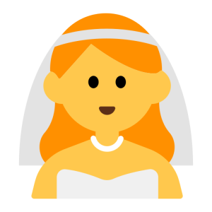 Openmoji👰‍♀️ Woman with Veil