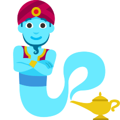 Emojidex 🧞‍♂️ Man Genie