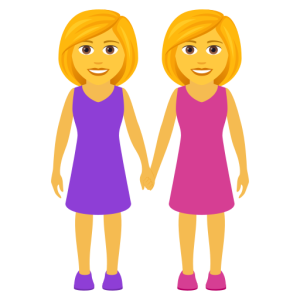 Joypixels 👭 Women Holding Hands