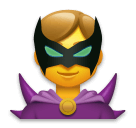 Openmoji🦹 Supervillain