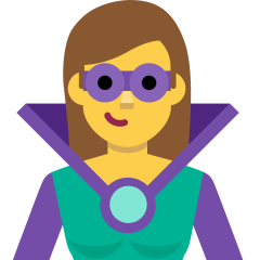 Emojidex 🦹‍♀️ Woman Supervillain