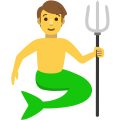 Emojidex 🧜‍♂️ Merman