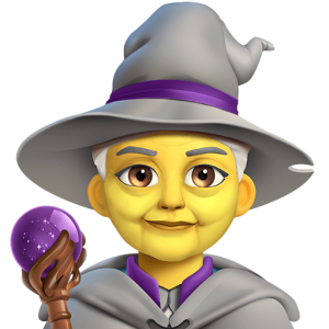 Openmoji🧙‍♀️ Woman Mage