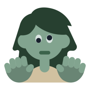 Messenger🧟‍♀️ Woman Zombie