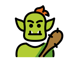 Openmoji🧌 Troll