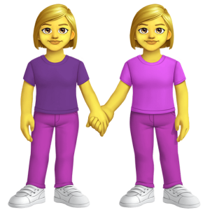 Openmoji👭 Women Holding Hands