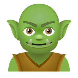 Emojidex 🧌 Troll
