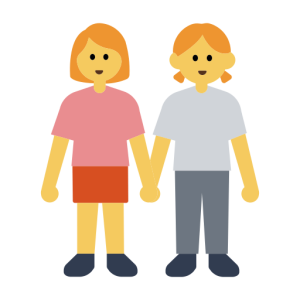 Emojidex 👭 Women Holding Hands